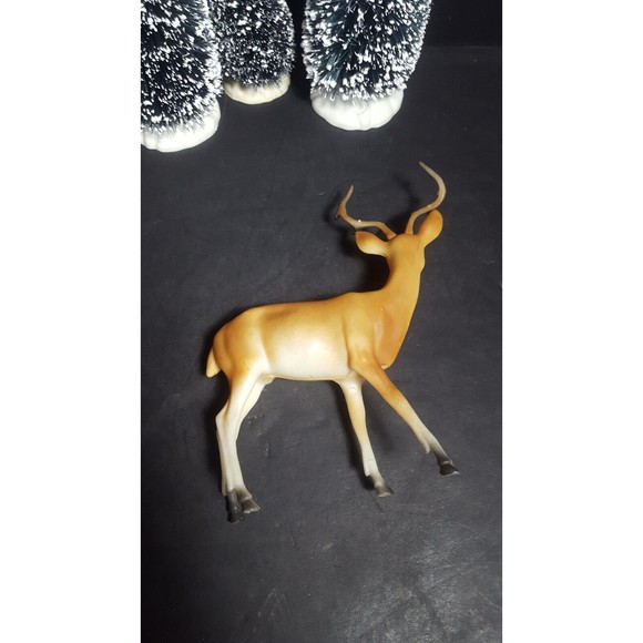 Vintage Hard Plastic Deer Made in Hong Kong - Picture 7 of 13